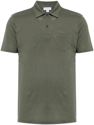 Sunspel Polo Riviera - Verde