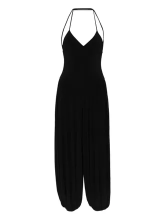 Norma Kamali Kenny Halterneck Jumpsuit