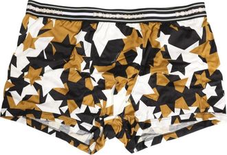 Dolce & Gabbana Bottoms, male, Multicolor, Size: XL Stars Print Regular Boxer