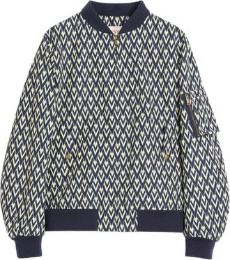 Valentino Garavani Bomber Toute La V - Toni neutri