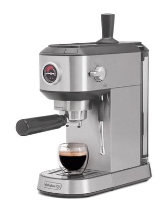 Calphalon Mr. Coffee Calphalon Miniatura Espresso Machine with Milk Frother & Pressure