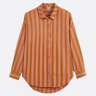 La Redoute Collections Wijd katoenen gestreept shirt, Signature APOLLINE