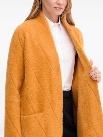Joseph Ribkoff chevron pocket coat - Orange
