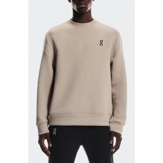On Focus Tech Crewneck Sweatshirt in Desert at Nordstrom, Size Xx-Large