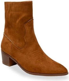Chase + Chloe by Intouch Footwear Malena Western Boot in Tan at Nordstrom Rack, Size 8.5