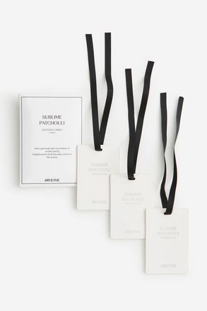 H&M 3er-Pack Duftkarten - Sublime Patchouli