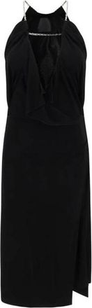 Givenchy Dames, Jurken, Zwart, Maat: 3XS Viscose