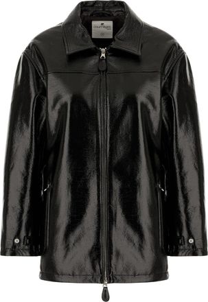Courrèges Black Synthetic Leather Jacket