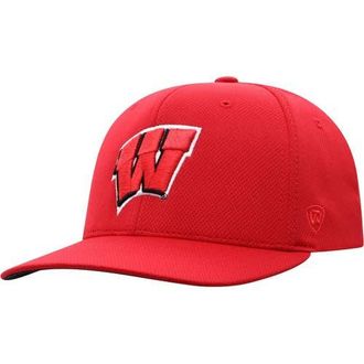 Top of the World Mens Top of the World Red Wisconsin Badgers Reflex Logo Flex Hat at Nordstrom, Size Large/x-Large