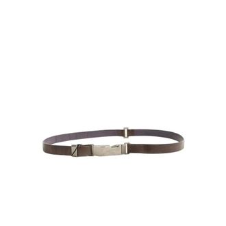 Gucci Pre-owned Leather Belt - female - Gucci Vintage - Vintage Belts - Brown - ONE SIZE - Pre-owned