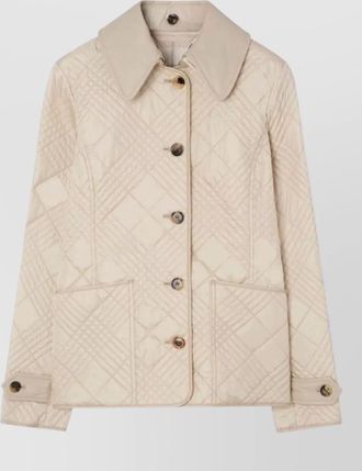Burberry slim-fit single-breasted jacket