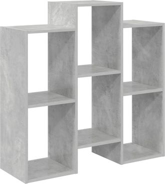 vidaXL Aparador Gris Concreto 90 X 30 X 90 Cm Vidaxl