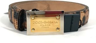 Dolce & Gabbana Pre-owned Standaard Riem - Dames - Vintage Accessoires - Veelkleurig - ONE Size - Vintage