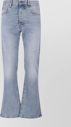 Haikure straight trousers with belt loops and pockets