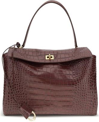 Balenciaga Bruine Kalfskerf Bos Taurus Handtas