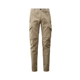 C.P. Company C.p. Company - Slim-fit broek - Heren - Broeken - Beige - Maat: XS