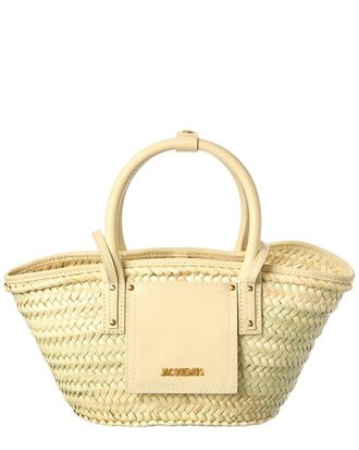 Jacquemus Le Petit Panier Leather Tote