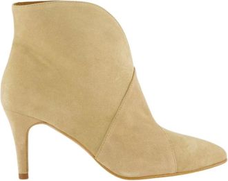 Toral Shoes Beige Bufalo Booty voor dames - Dames - Laarzen met Hak - Beige - 40 EU - Schoenen