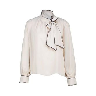 Am&eacute;lie & Am&eacute;lie Camicetta Lucca - - Blouses & Shirts - Donna - Beige - XL