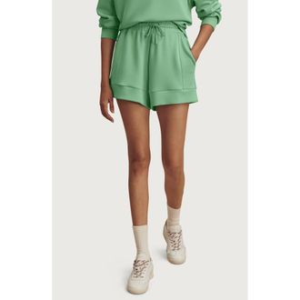 Varley Atrium High Waist Shorts in Green Spruce at Nordstrom, Size X-Large