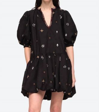 Sea New York Maja Mini Dress In Black