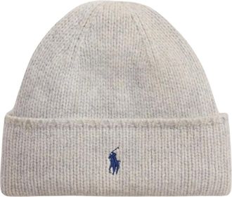 Ralph Lauren Gorro de Lana Merino - Accessories - Mujer - Gris - ONE SIZE