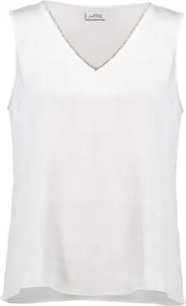 Joseph Ribkoff Donna, Top, Bianco, 2Xl, new
