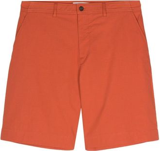 Maison Kitsuné Board cotton bermuda shorts - men - Cotton - 46 - Orange