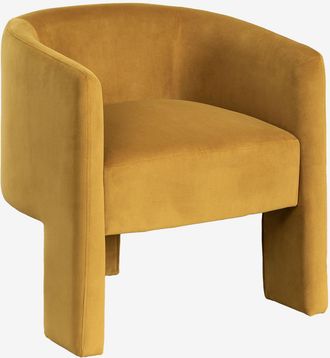 Sklum Pack De 2 Sillas De Comedor Con Reposabrazos Tapizadas Xastru Sklum