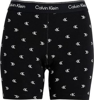 Calvin Klein Underwear Icon Cotton Modal Boxer Brief Womens Underwear Diamond Logo Black : LG (Womens 12-14), Cotton/Elastane/Modal