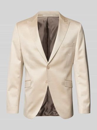 Wilvorst Sakko mit Pattentaschen und Reverskragen in Beige, Gr&ouml;&szlig;e 102