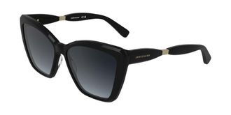 Longchamp LO803S 001 Womens Sunglasses Black Size 57