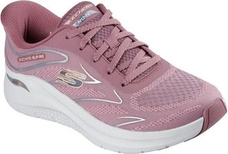 Skechers Womens Arch Fit 2.0 Hands Free Slip-ins Sneaker, Dark Mauve, 5 UK