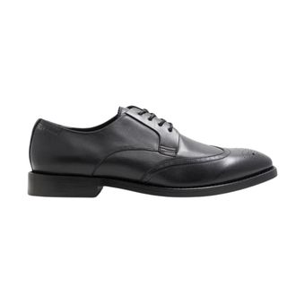 Ted Baker Hacknie Wing Tip Zwarte Geklede Schoen