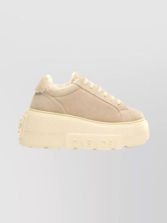 Casadei suede low-top sneakers