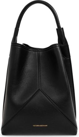 Victoria Beckham Pli&eacute; Bag - Dames - Handtassen - Zwart - ONE Size - Leer - Tassen