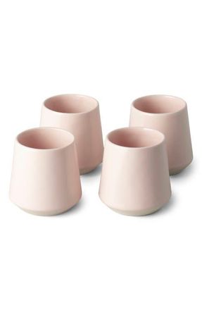 Fable Interiors The Cups Set of 4 Cups in Blush Pink at Nordstrom