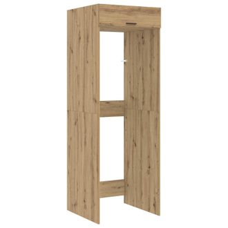 vidaXL Armario Para Lavadora Roble Artisan 67,5 X 68 X 200 Cm Vidaxl