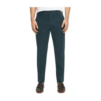 Brooks Brothers Stretch Cotton Advantage Chinos - male - Brooks Brothers - Chinos - Blue - W30 - Trousers