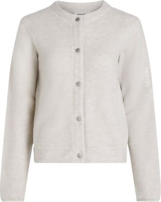 Icebreaker Merino Blend 800 Classic Pile Cardigan Merinojacke f&uuml;r Damen | grau