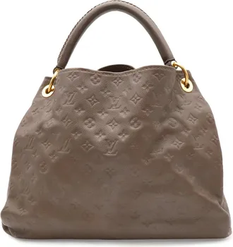 Louis Vuitton Brown Monogram Empreinte Shoulder Bag Tote Bag (Pre-Owned)