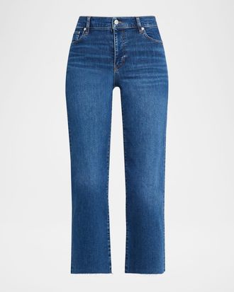 Frame Denim The Mellow Wide Ankle Jeans
