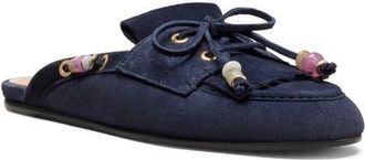 Stuart Weitzman Majorca Tinsley Mule in Nice Blue at Nordstrom, Size 7.5