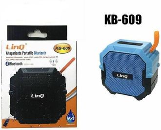 Trade Shop Trade Shop - Speaker Cassa Bluetooth Impermeable Usb Radio Fm Tf Linq Kb-609