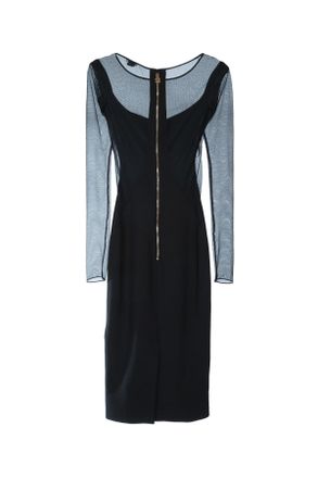Elisabetta Franchi Longuette Dress - Black