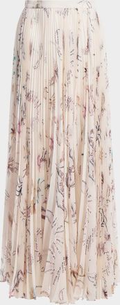 Altuzarra Sif Pleated Maxi Skirt