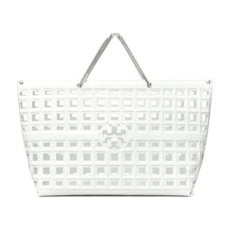 Tory Burch Tory Burch, Tote Bags, female, White, Size: ONE SIZE Borsa