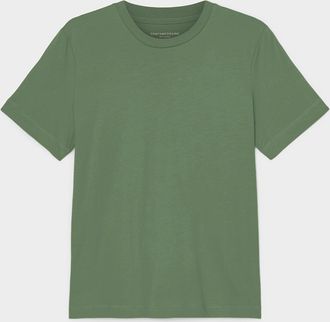 Contemporaine Womens Organic cotton crew-neck T-shirt