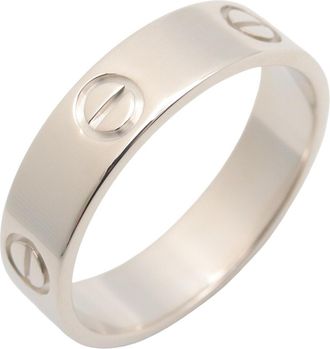 Cartier White Gold White Gold (18K) Band Ring (Pre-Owned)
