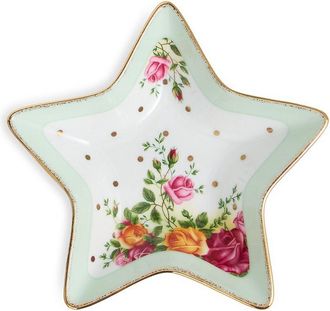 Royal Albert Old Country Roses Christmas Star Bowl